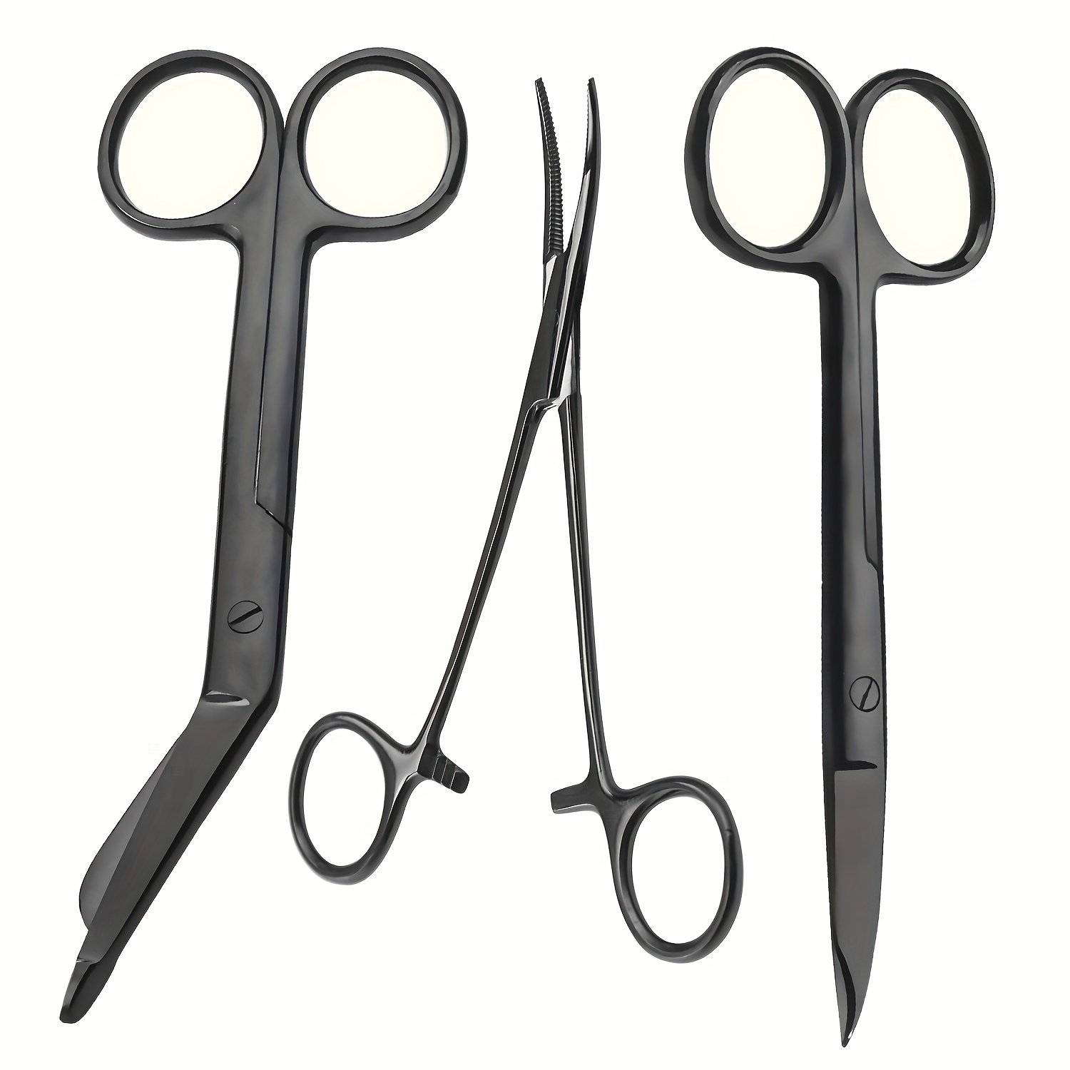 Scissors Stainless Craft - 3pcs Multicolor Titanium-Coated Suture Removal Scissors,