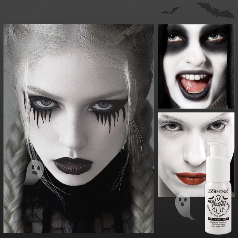 Correction Fluid White - Matte White Liquid Foundation Makeup Buildable