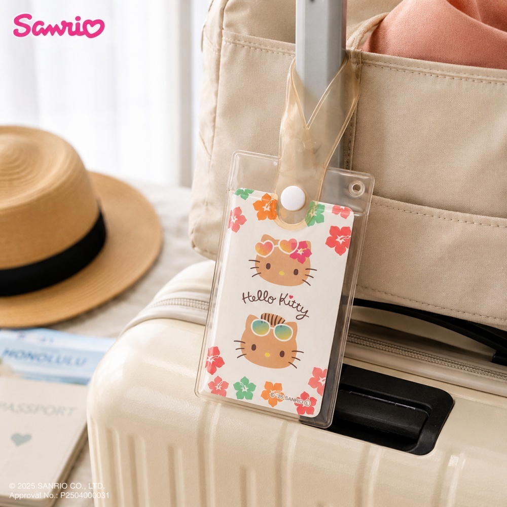 Tan Stationery & Office Supply - Genuine Hello Kitty Clear Card Case