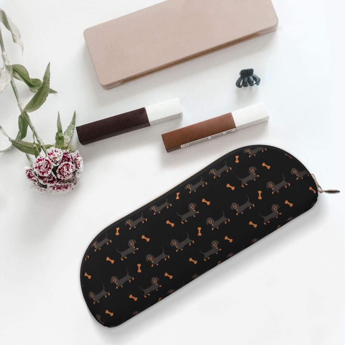 Black And Tan Dachshund Sausag - Tan Stationery & Office Supply ulasan dan harga