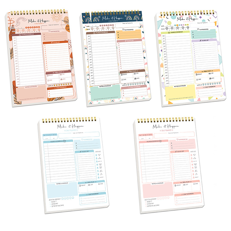 Planner Agenda Spiral A5 Noteb - Office Stationery Supply List ulasan dan harga