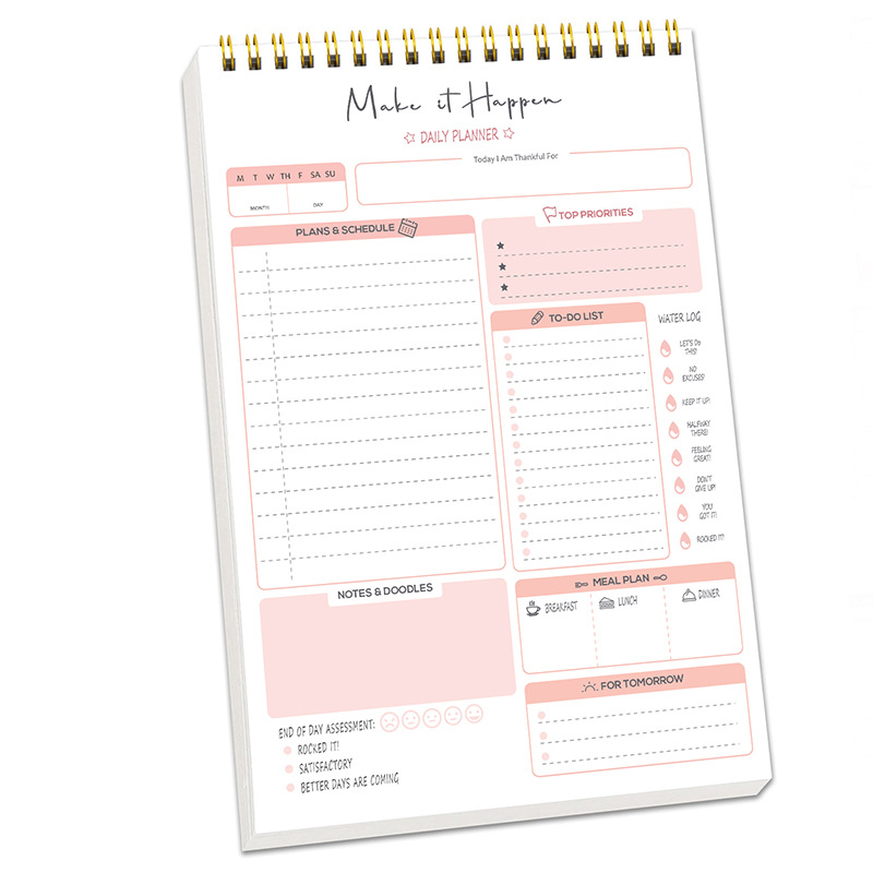 Planner Agenda Spiral A5 Noteb - Office Stationery Supply List ulasan dan harga