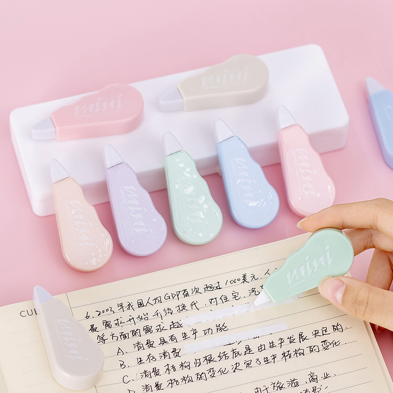 6Pcs/set Cute Macaron Color Co - Correction Tape Roller ulasan dan harga