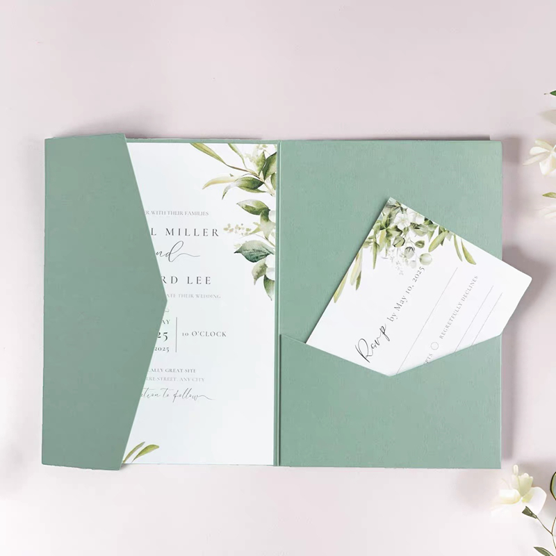 30pcs 18x13cm Green Envelopes  - Stationery Supply Business ulasan dan harga