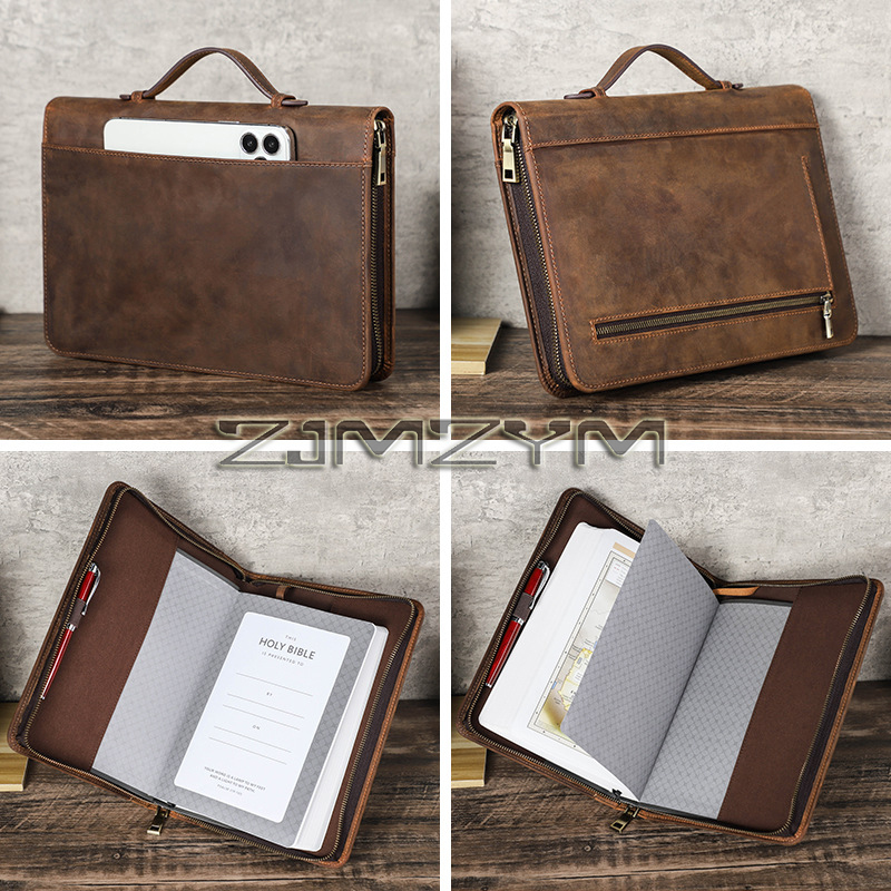 Retro Leather Notebook Cover C - Office Stationery Supply Business ulasan dan harga