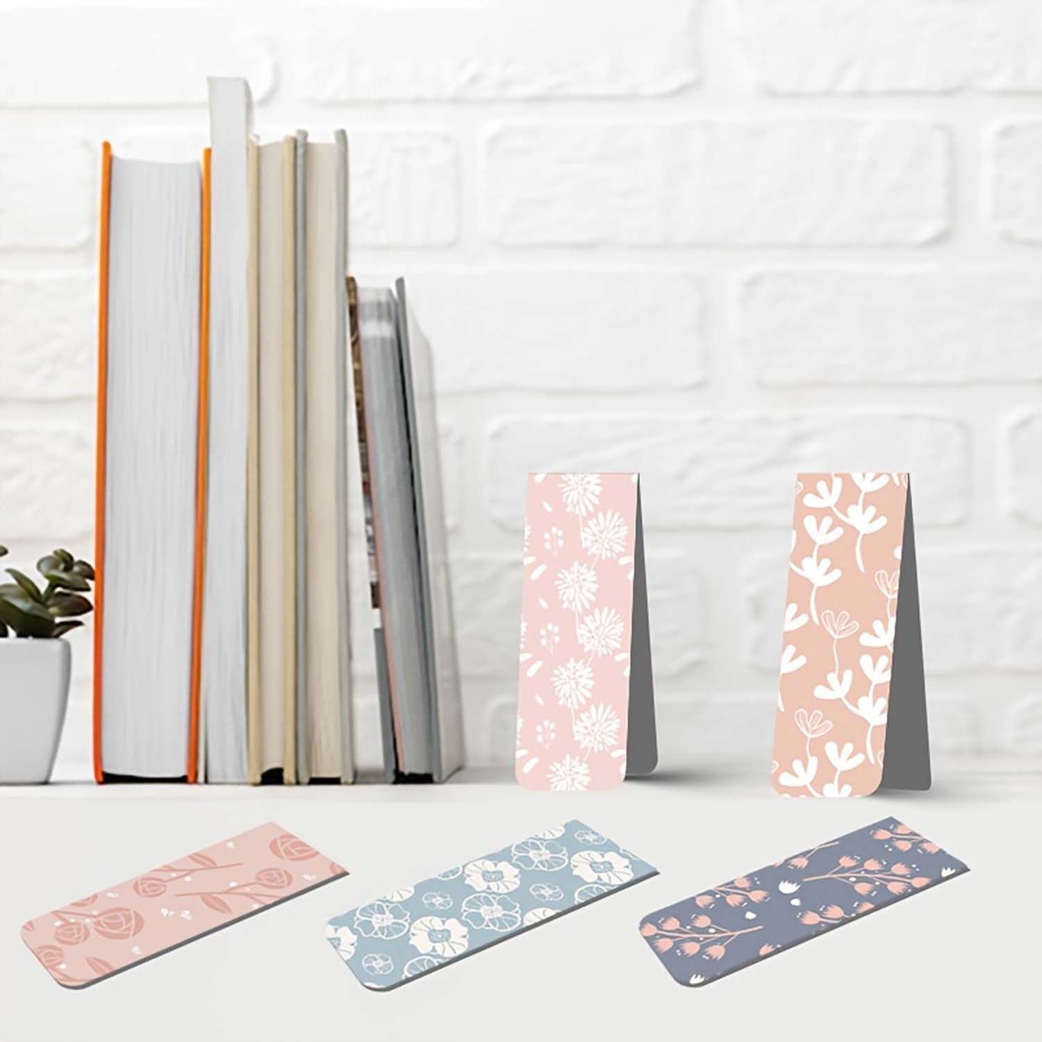 12pcs Flower Magnetic Bookmark - Bookmark Magnetic Clip ulasan dan harga