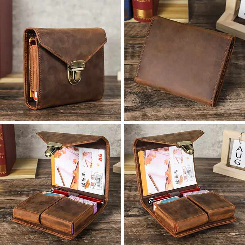 Luxury Retro Leather Notebook  - Stationery Supply Business ulasan dan harga