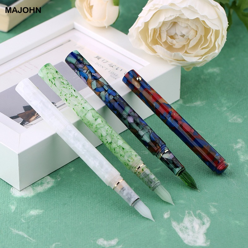 MAJOHN N8 Resin Glass Dip Pen  - Stationery Supply Business ulasan dan harga