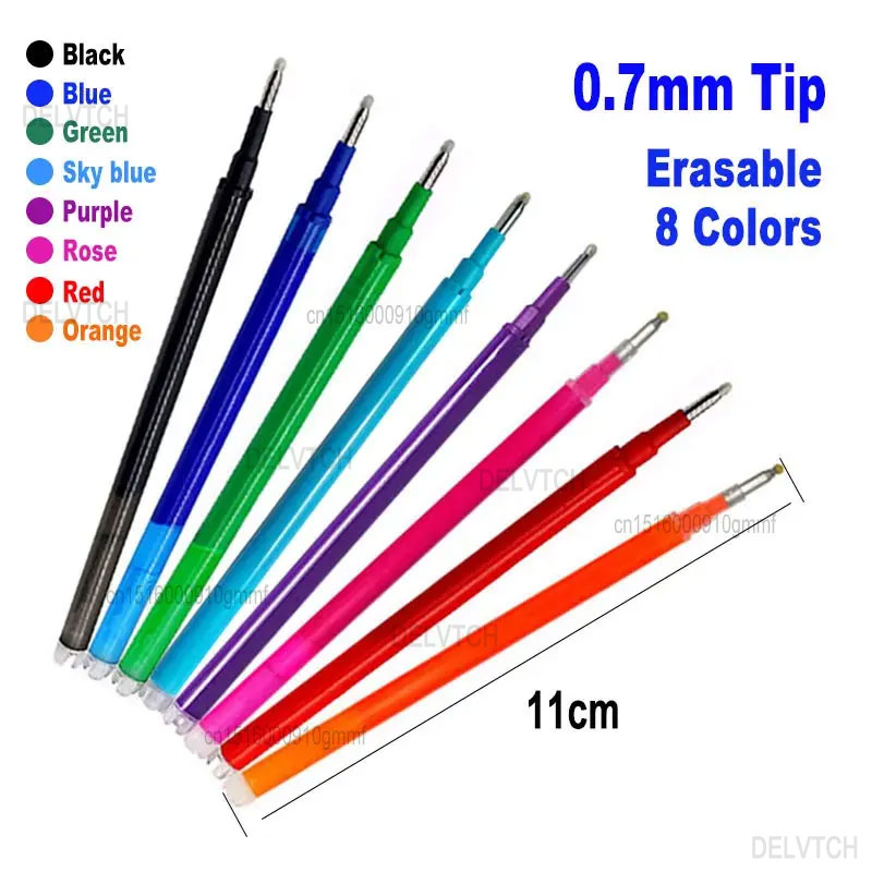 8Pcs/Set 0.7mm Erasable Gel Pe - Pilot Pen Frixion ulasan dan harga