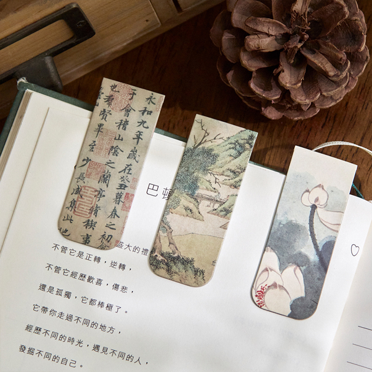 4 pcs/lot Chinese Ancient cust - Bookmark Magnetic Clip ulasan dan harga