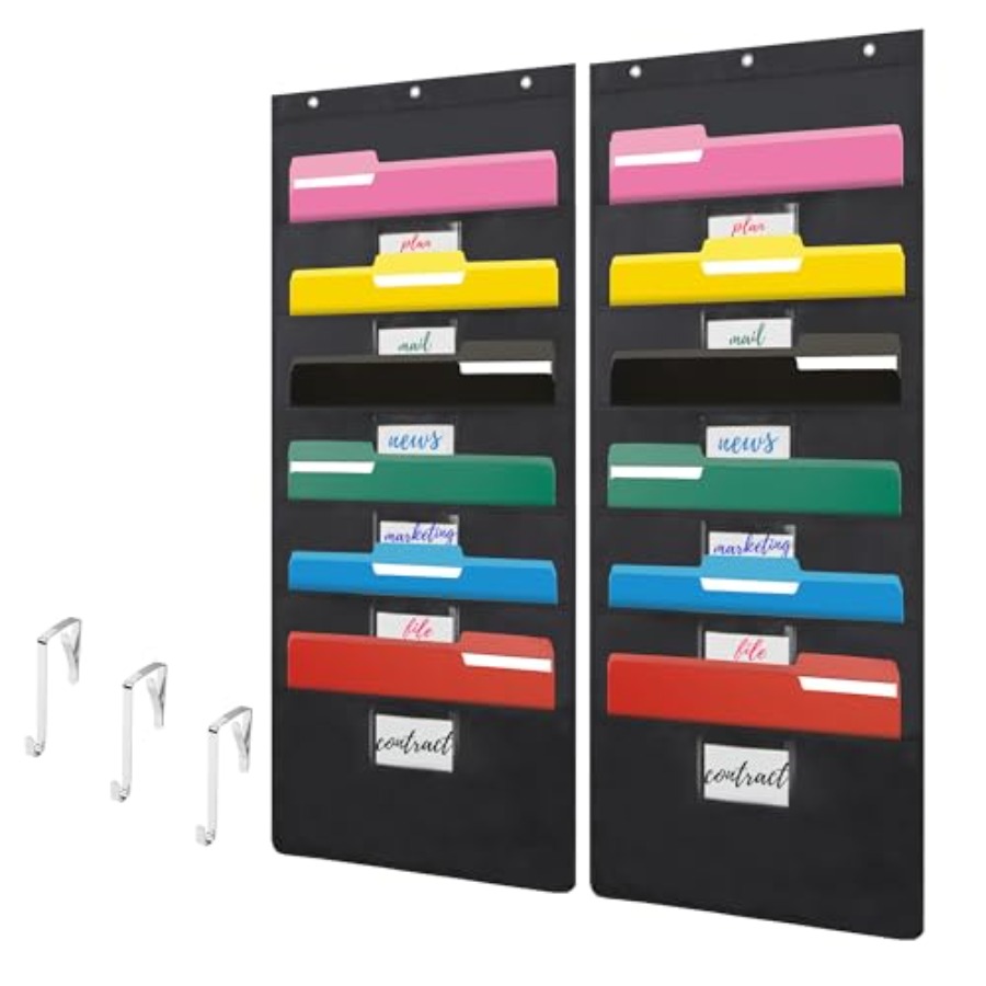 Black Hanging Wall File Organi - File Folder Hanging ulasan dan harga