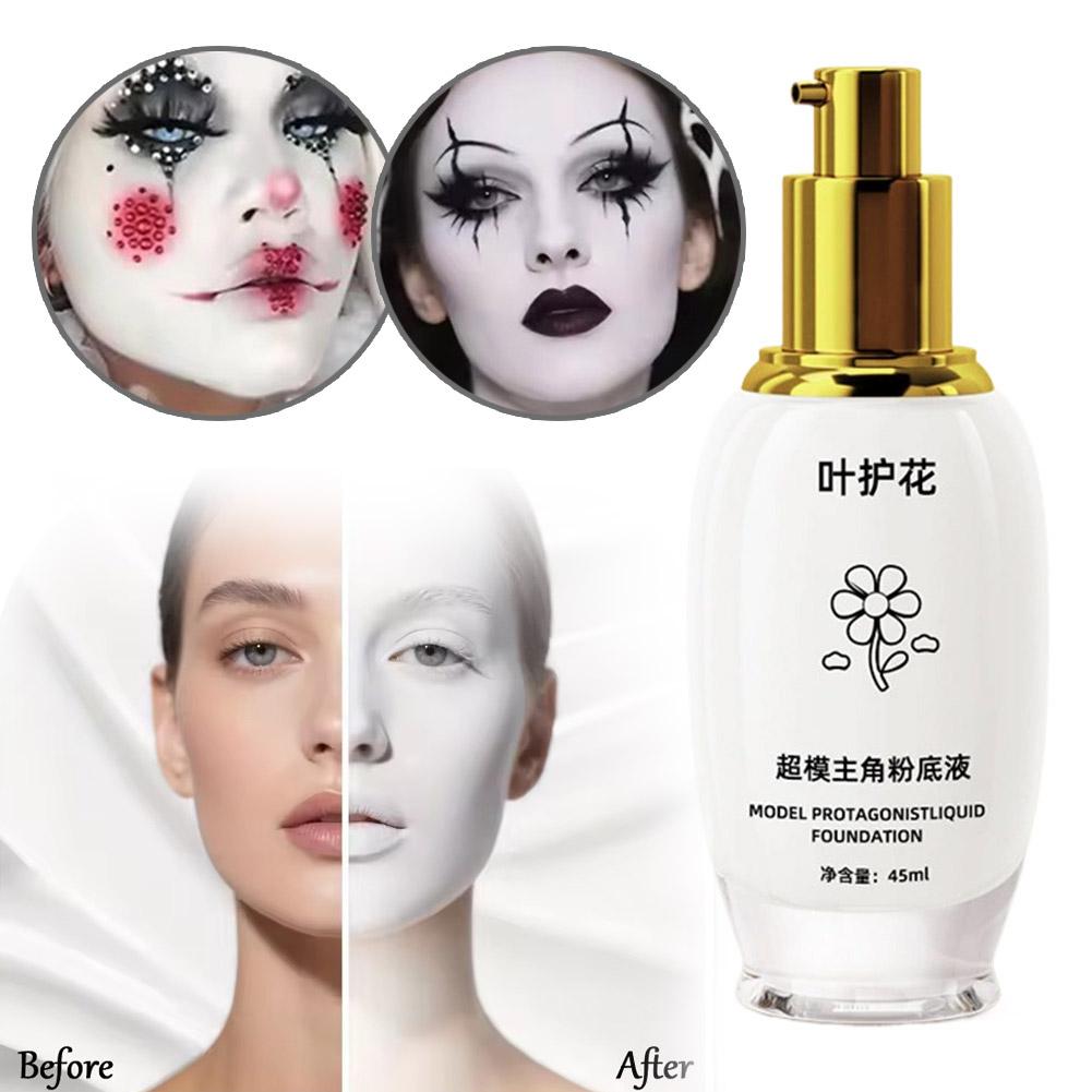 White liquid foundation Long-L - Correction Fluid White ulasan dan harga