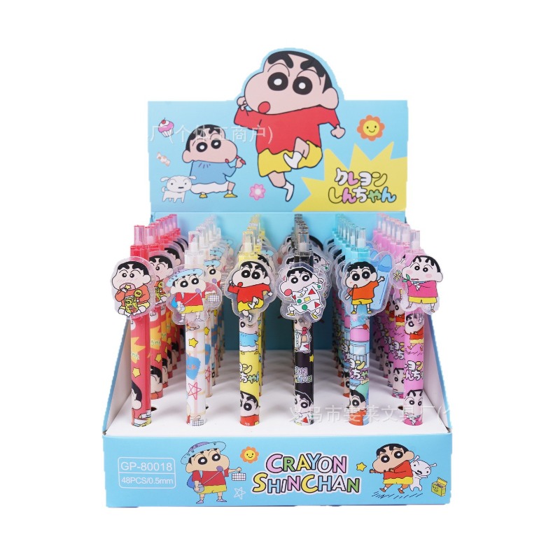 48pcs/box Crayon Shinchan Poin - Stationery Supplier ulasan dan harga