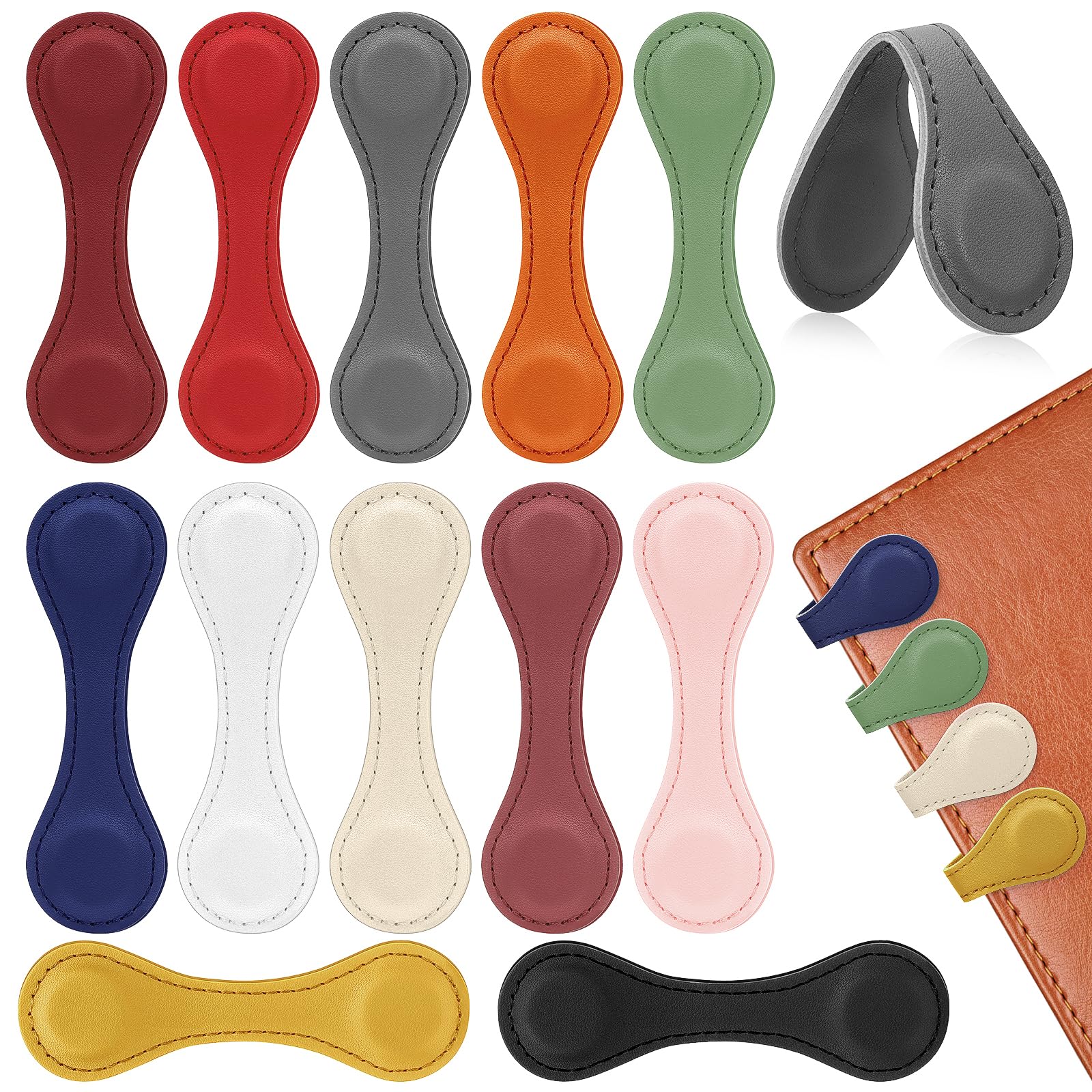5pcs Magnetic Clip Sleeve Magn - Bookmark Magnetic Clip ulasan dan harga