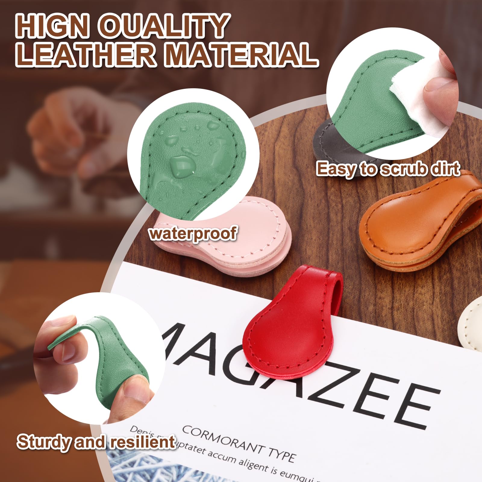 5pcs Magnetic Clip Sleeve Magn - Bookmark Magnetic Clip ulasan dan harga
