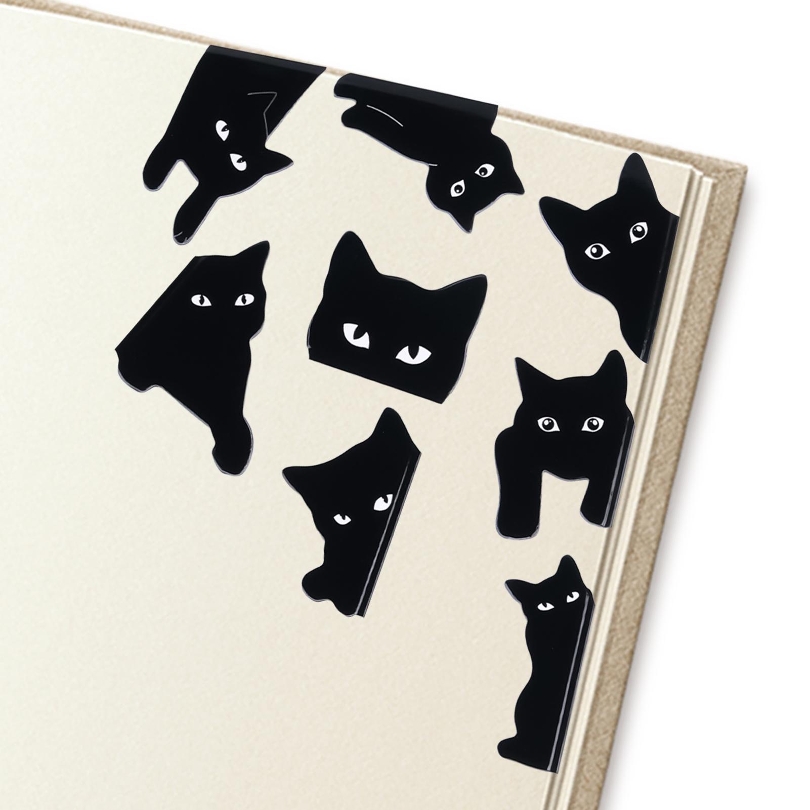 Magnetic Black Cat Bookmark 8  - Bookmark Magnetic Clip ulasan dan harga