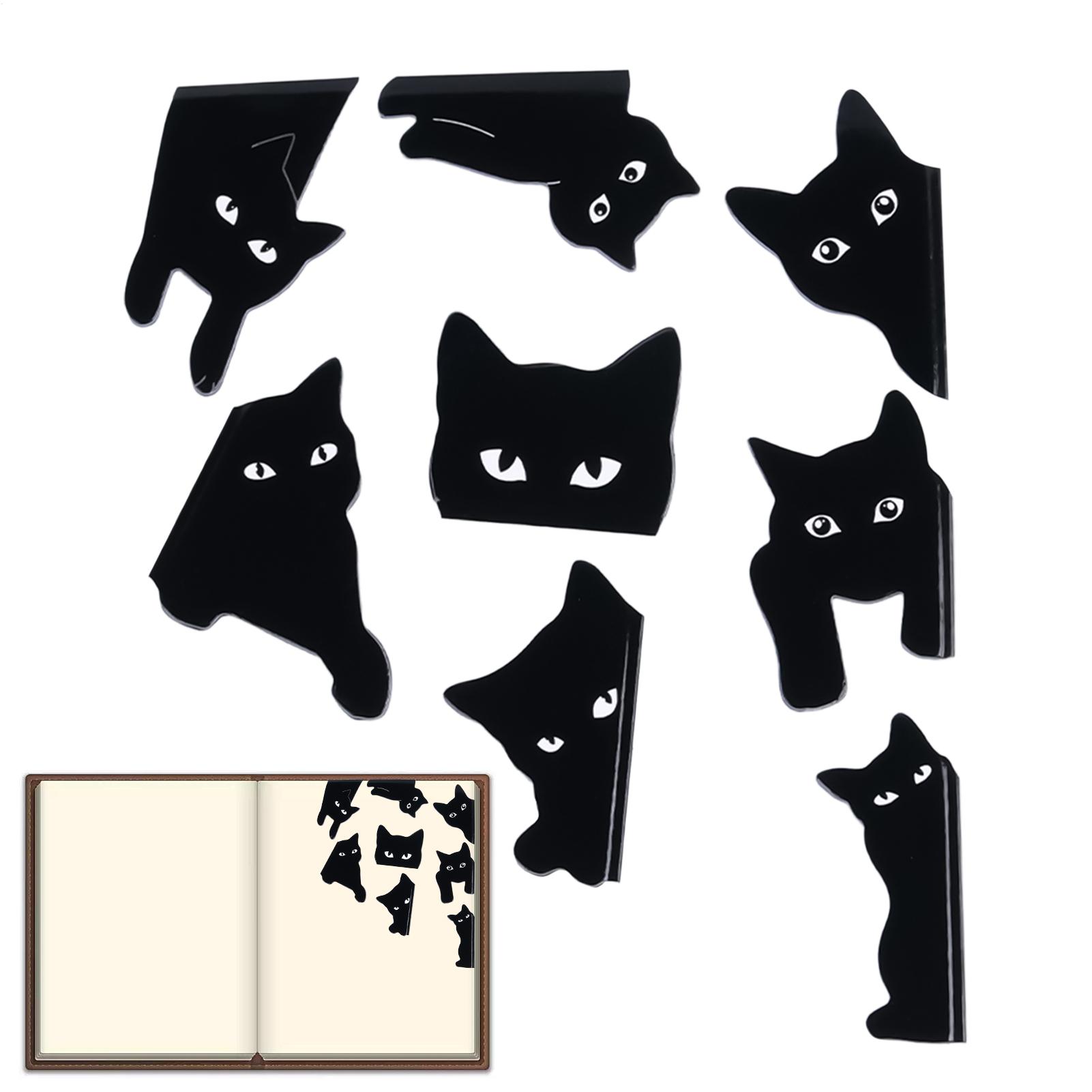 Magnetic Black Cat Bookmark 8  - Bookmark Magnetic Clip ulasan dan harga
