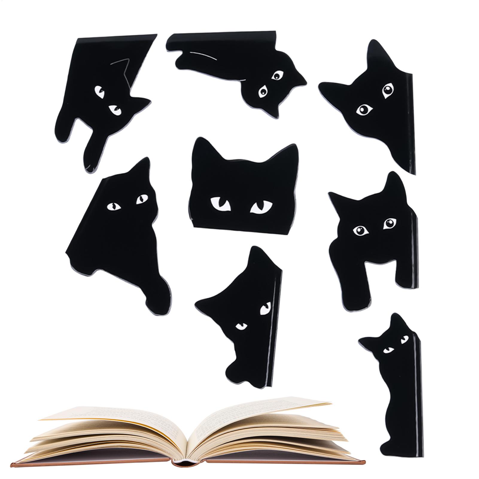 Magnetic Black Cat Bookmark 8  - Bookmark Magnetic Clip ulasan dan harga