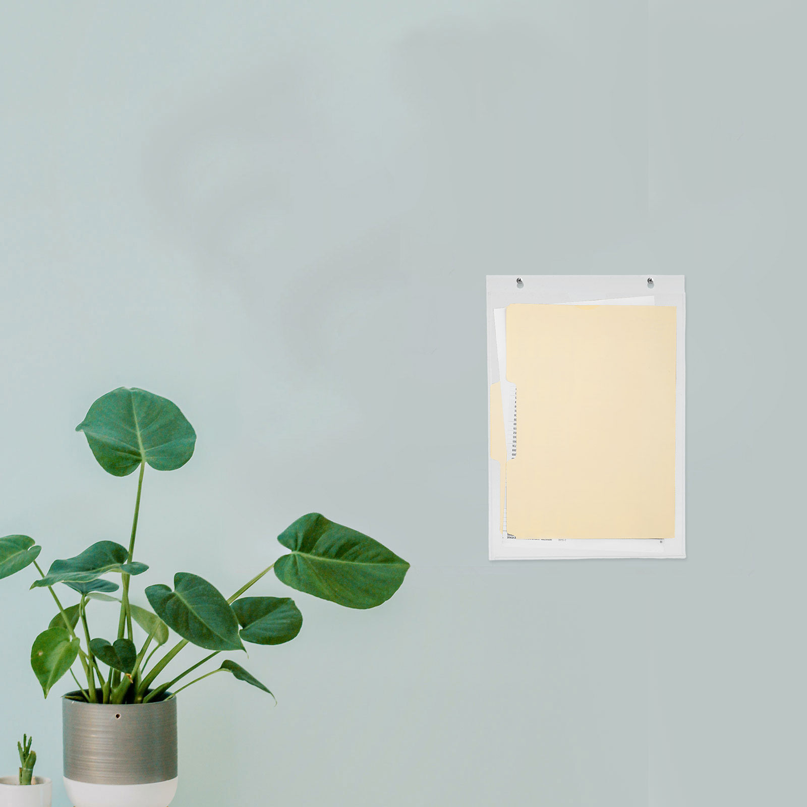 Clear Wall Mounted Acrylic Mag - File Folder Hanging ulasan dan harga