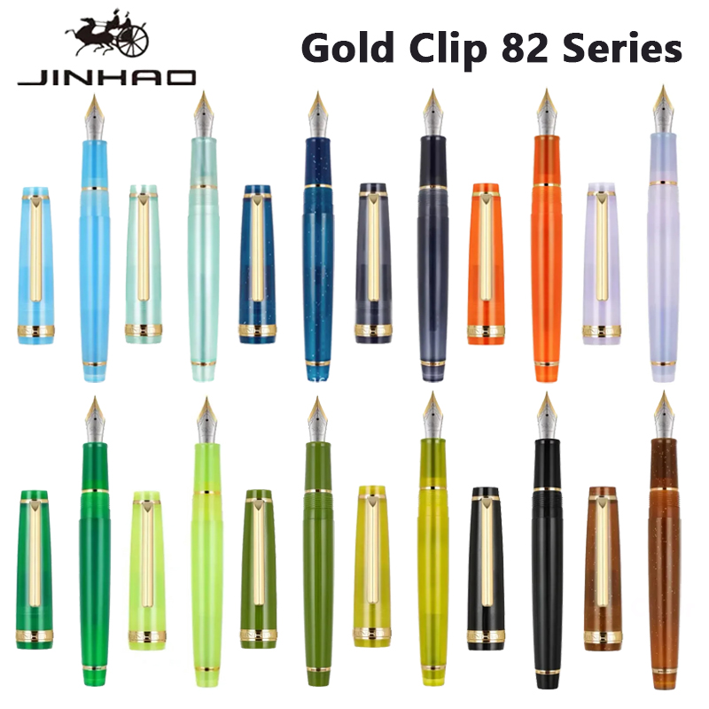 Jinhao 82 Fountain Pen Golden  - Stationery Supply Business ulasan dan harga