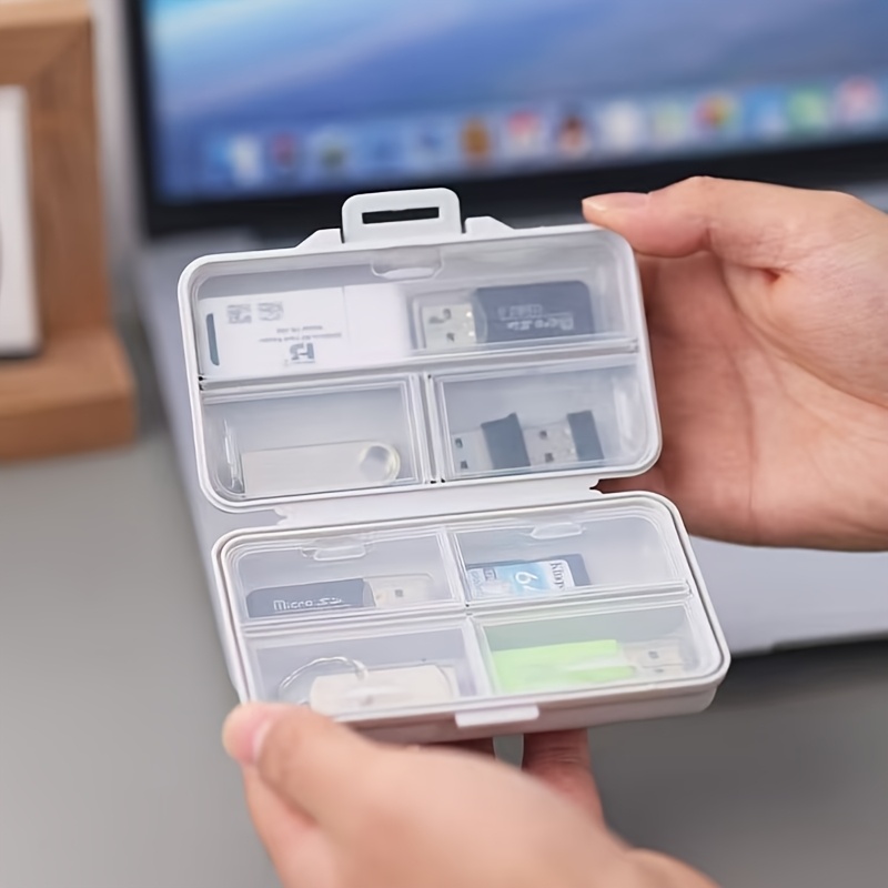 1PC USB Storage Box with Compa - Stationery Office Supply Store ulasan dan harga