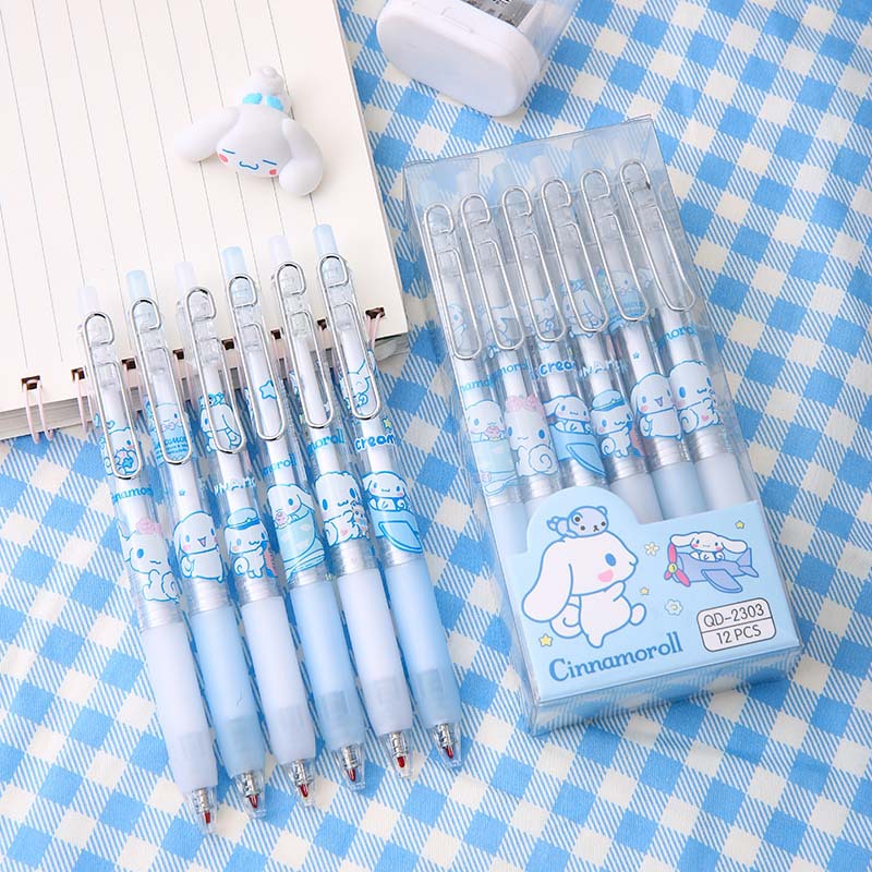 6-12Pcs Genuine Sanrio Series  - Stationery Supplier ulasan dan harga