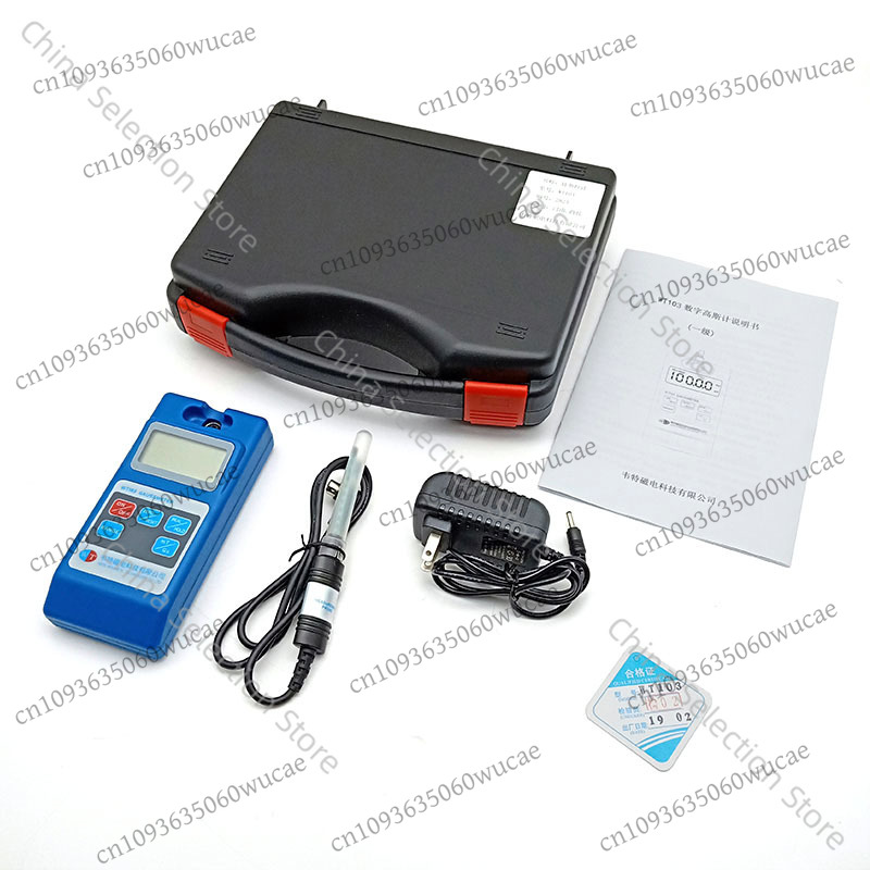Handheld WT103 Gauss Meter Mag - Bookmark Magnetic Clip ulasan dan harga