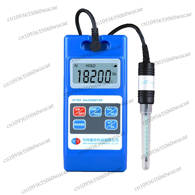 Handheld WT103 Gauss Meter Mag - Bookmark Magnetic Clip ulasan dan harga