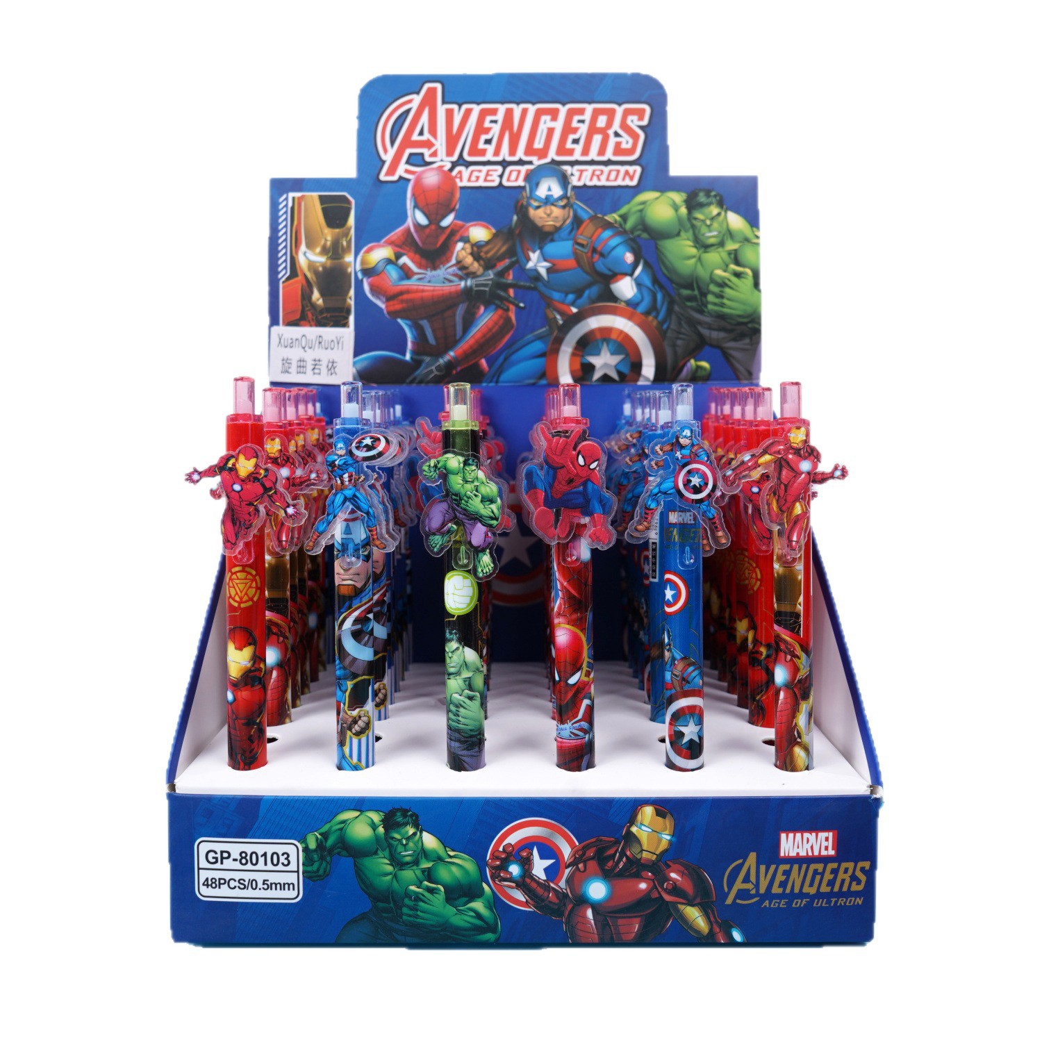 12/48pcs For Marvel Gel Pens Q - Stationery Supplier ulasan dan harga