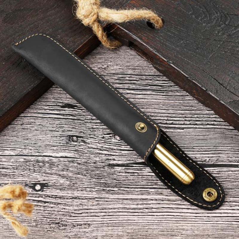 1pc Pen Bag Leather Packaging  - Stationery Supply Business ulasan dan harga
