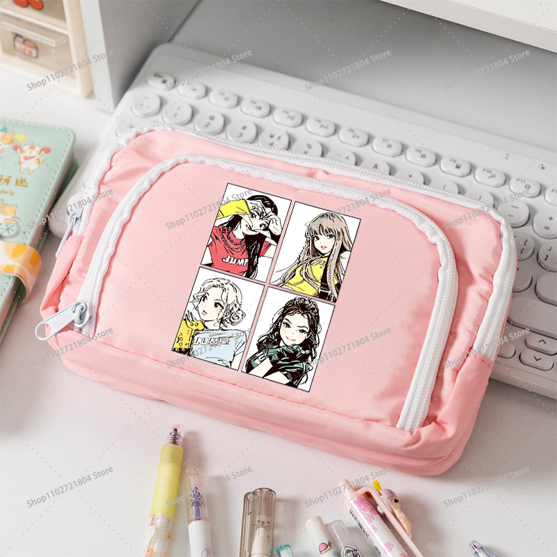 BlackPink Large Capacity Canva - Stationery Supplier ulasan dan harga