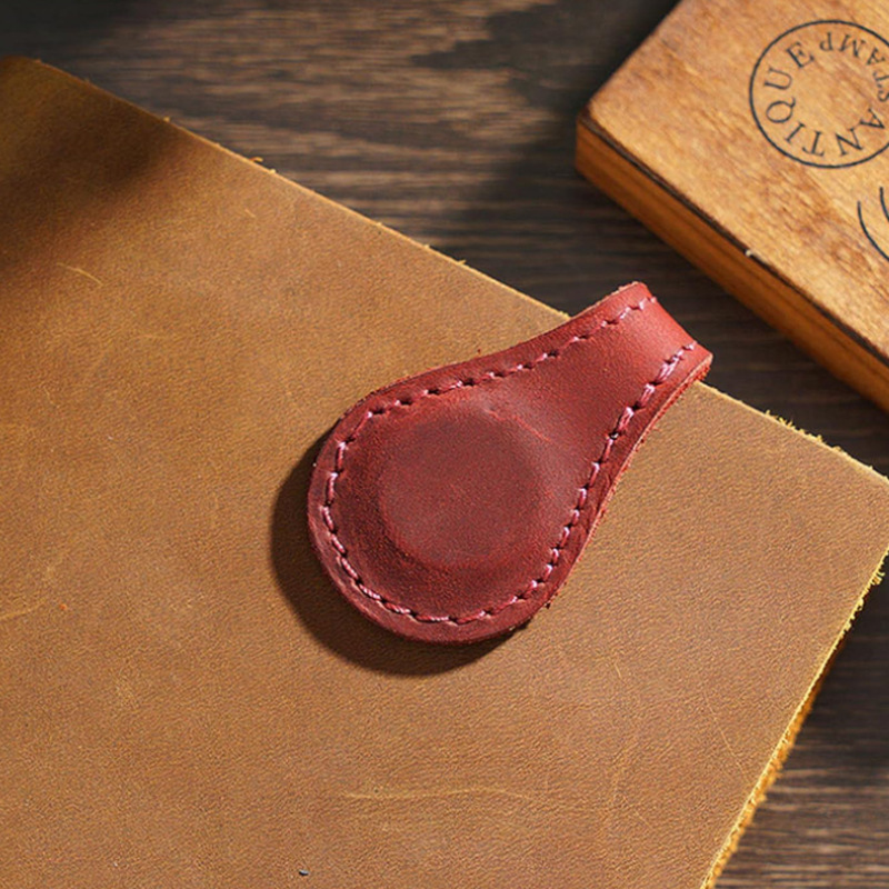 Magnetic Leather Bookmark Doub - Bookmark Magnetic Clip ulasan dan harga