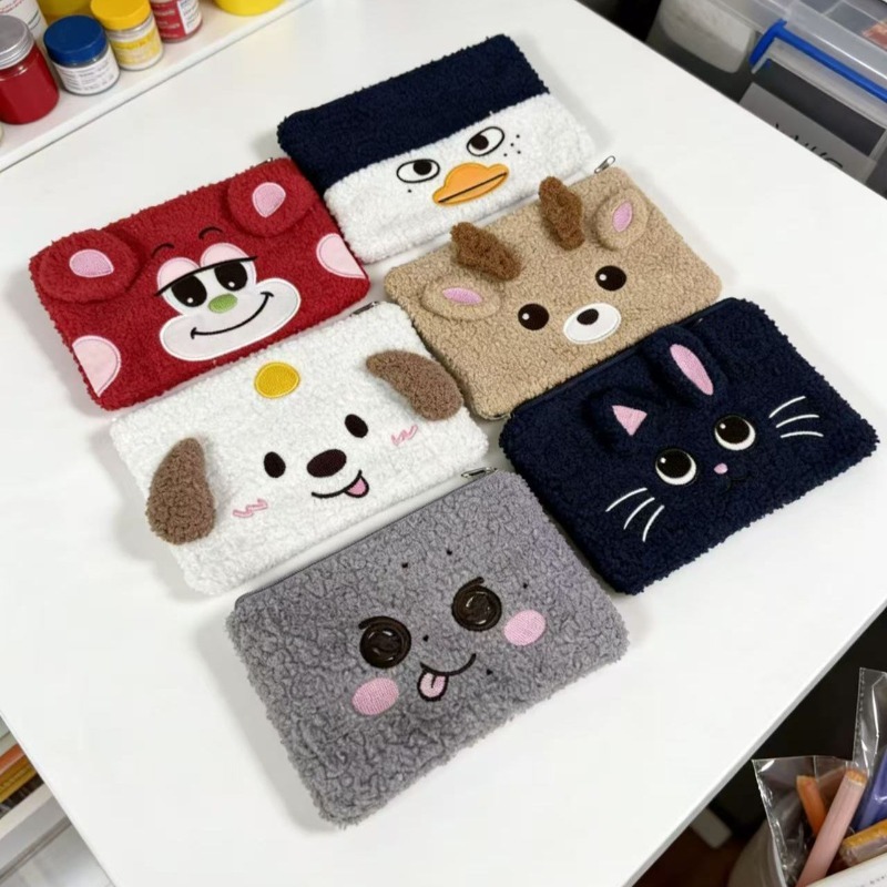RIIZES Cute Printed Zipper Pou - Stationery Supplier ulasan dan harga