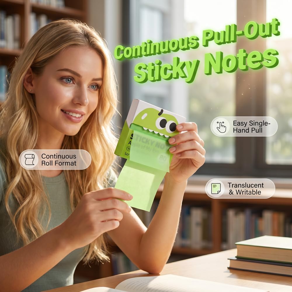 Transparent Pull-Out Glitter S - Memo Pad Sticky ulasan dan harga