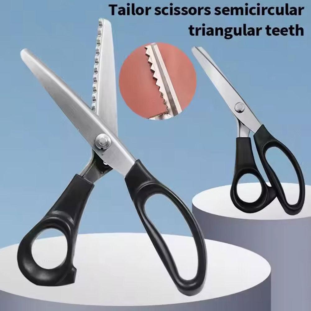 Stainless Steel Pinking Scisso - Scissors Stainless Craft ulasan dan harga