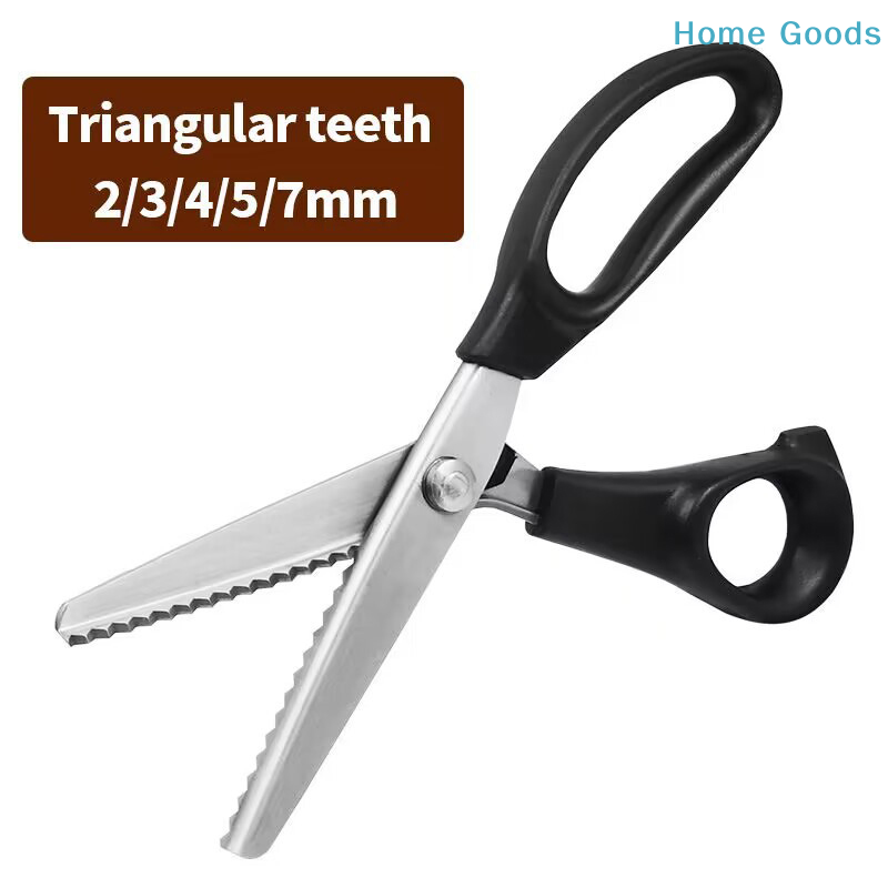 Stainless Steel Pinking Shears - Scissors Stainless Craft ulasan dan harga