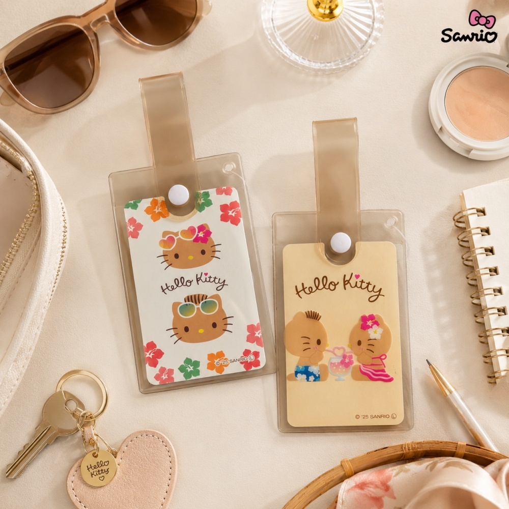Genuine Hello Kitty Clear Card - Tan Stationery & Office Supply ulasan dan harga