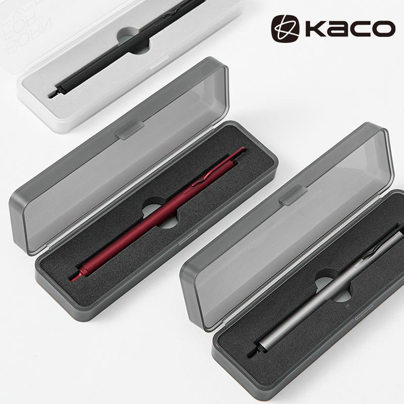 Kaco Metal Gel Pen 0.5MM Black - Stationery Supply Business ulasan dan harga